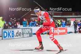 30.11.2014, Oestersund, Sweden (SWE):  Dominik Windisch (ITA) - IBU world cup biathlon, relay mixed, Oestersund (SWE). www.nordicfocus.com. © Manzoni/NordicFocus. Every downloaded picture is fee-liable.