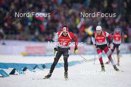 07.12.2014, Oestersund, Sweden (SWE):  Nathan Smith (CAN) - IBU world cup biathlon, pursuit men, Oestersund (SWE). www.nordicfocus.com. © Manzoni/NordicFocus. Every downloaded picture is fee-liable.