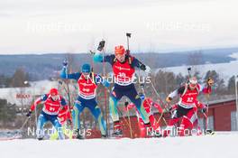 07.12.2014, Oestersund, Sweden (SWE):  Artem Pryma (URK) - IBU world cup biathlon, pursuit men, Oestersund (SWE). www.nordicfocus.com. © Manzoni/NordicFocus. Every downloaded picture is fee-liable.