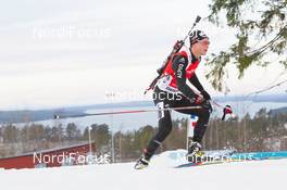 07.12.2014, Oestersund, Sweden (SWE):  Gaspard Cuenot (SUI) - IBU world cup biathlon, pursuit men, Oestersund (SWE). www.nordicfocus.com. © Manzoni/NordicFocus. Every downloaded picture is fee-liable.