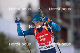 07.12.2014, Oestersund, Sweden (SWE):  Fredrik Lindstroem (SWE) - IBU world cup biathlon, pursuit men, Oestersund (SWE). www.nordicfocus.com. © Manzoni/NordicFocus. Every downloaded picture is fee-liable.