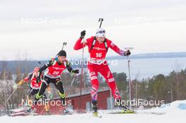 07.12.2014, Oestersund, Sweden (SWE):  Alexander Os (NOR) - IBU world cup biathlon, pursuit men, Oestersund (SWE). www.nordicfocus.com. © Manzoni/NordicFocus. Every downloaded picture is fee-liable.