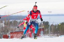 07.12.2014, Oestersund, Sweden (SWE):  Anton Shipulin (RUS) - IBU world cup biathlon, pursuit men, Oestersund (SWE). www.nordicfocus.com. © Manzoni/NordicFocus. Every downloaded picture is fee-liable.