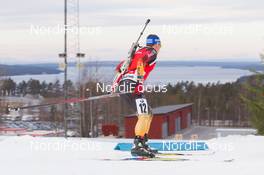 07.12.2014, Oestersund, Sweden (SWE):  Eric Lesser (GER) - IBU world cup biathlon, pursuit men, Oestersund (SWE). www.nordicfocus.com. © Manzoni/NordicFocus. Every downloaded picture is fee-liable.