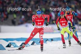 07.12.2014, Oestersund, Sweden (SWE):  Lukas Hofer (ITA) - IBU world cup biathlon, pursuit men, Oestersund (SWE). www.nordicfocus.com. © Manzoni/NordicFocus. Every downloaded picture is fee-liable.