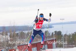 07.12.2014, Oestersund, Sweden (SWE):  Tim Burke (USA) - IBU world cup biathlon, pursuit men, Oestersund (SWE). www.nordicfocus.com. © Manzoni/NordicFocus. Every downloaded picture is fee-liable.