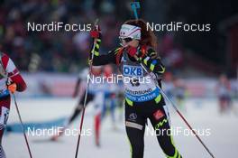 07.12.2014, Oestersund, Sweden (SWE): Sofie Boilley (FRA) - IBU world cup biathlon, pursuit women, Oestersund (SWE). www.nordicfocus.com. © Manzoni/NordicFocus. Every downloaded picture is fee-liable.