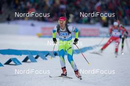 07.12.2014, Oestersund, Sweden (SWE): Teja Gregorin (SLO) - IBU world cup biathlon, pursuit women, Oestersund (SWE). www.nordicfocus.com. © Manzoni/NordicFocus. Every downloaded picture is fee-liable.