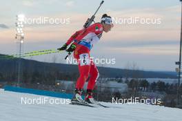 07.12.2014, Oestersund, Sweden (SWE): Dorothea Wierer (ITA) - IBU world cup biathlon, pursuit women, Oestersund (SWE). www.nordicfocus.com. © Manzoni/NordicFocus. Every downloaded picture is fee-liable.
