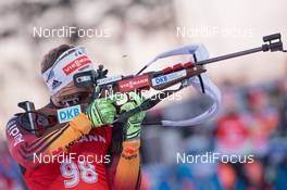 06.12.2014, Oestersund, Sweden (SWE):  Florian Graf (GER) - IBU world cup biathlon, sprint men, Oestersund (SWE). www.nordicfocus.com. © Manzoni/NordicFocus. Every downloaded picture is fee-liable.
