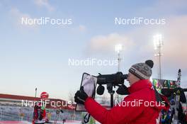 06.12.2014, Oestersund, Sweden (SWE):  Matthias Ahrens (GER) coach team Canada - IBU world cup biathlon, sprint men, Oestersund (SWE). www.nordicfocus.com. © Manzoni/NordicFocus. Every downloaded picture is fee-liable.