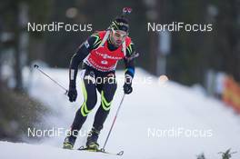 06.12.2014, Oestersund, Sweden (SWE):  Simon Fourcade (FRA) - IBU world cup biathlon, sprint men, Oestersund (SWE). www.nordicfocus.com. © Manzoni/NordicFocus. Every downloaded picture is fee-liable.