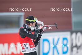 06.12.2014, Oestersund, Sweden (SWE):  Jeremy Finello (SUI) - IBU world cup biathlon, sprint men, Oestersund (SWE). www.nordicfocus.com. © Manzoni/NordicFocus. Every downloaded picture is fee-liable.