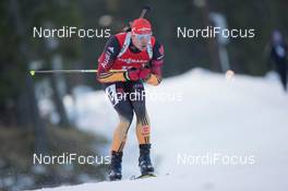 06.12.2014, Oestersund, Sweden (SWE):  Arnd Peiffer (GER) - IBU world cup biathlon, sprint men, Oestersund (SWE). www.nordicfocus.com. © Manzoni/NordicFocus. Every downloaded picture is fee-liable.