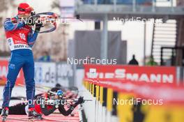 06.12.2014, Oestersund, Sweden (SWE):  Michal Slesingr (CZE) - IBU world cup biathlon, sprint men, Oestersund (SWE). www.nordicfocus.com. © Manzoni/NordicFocus. Every downloaded picture is fee-liable.