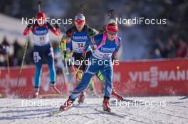 14.12.2014, Hochfilzen, Austria (AUT): Gabriela Soukalova (CZE) - IBU world cup biathlon, pursuit women, Hochfilzen (AUT). www.nordicfocus.com. © Manzoni/NordicFocus. Every downloaded picture is fee-liable.