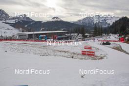 13.12.2014, Hochfilzen, Austria (AUT): Event Feature: Stadium overview - IBU world cup biathlon, relay men, Hochfilzen (AUT). www.nordicfocus.com. © Manzoni/NordicFocus. Every downloaded picture is fee-liable.