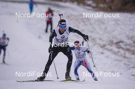 13.12.2014, Hochfilzen, Austria (AUT): Ivan Joller (SUI) - IBU world cup biathlon, relay men, Hochfilzen (AUT). www.nordicfocus.com. © Manzoni/NordicFocus. Every downloaded picture is fee-liable.