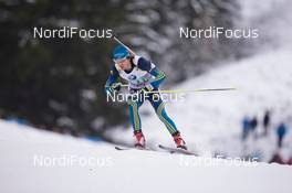 13.12.2014, Hochfilzen, Austria (AUT): Ted Armgren (SWE) - IBU world cup biathlon, relay men, Hochfilzen (AUT). www.nordicfocus.com. © Manzoni/NordicFocus. Every downloaded picture is fee-liable.