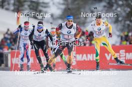 13.12.2014, Hochfilzen, Austria (AUT): Eric Lesser (GER) - IBU world cup biathlon, relay men, Hochfilzen (AUT). www.nordicfocus.com. © Manzoni/NordicFocus. Every downloaded picture is fee-liable.
