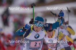 13.12.2014, Hochfilzen, Austria (AUT): Tobias Arwidson (SWE) - IBU world cup biathlon, relay men, Hochfilzen (AUT). www.nordicfocus.com. © Manzoni/NordicFocus. Every downloaded picture is fee-liable.