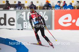 13.12.2014, Hochfilzen, Austria (AUT): Flurina Volken (SUI) - IBU world cup biathlon, relay women, Hochfilzen (AUT). www.nordicfocus.com. © Manzoni/NordicFocus. Every downloaded picture is fee-liable.