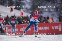 13.12.2014, Hochfilzen, Austria (AUT): Eva Puskarcikova (CZE) - IBU world cup biathlon, relay women, Hochfilzen (AUT). www.nordicfocus.com. © Manzoni/NordicFocus. Every downloaded picture is fee-liable.