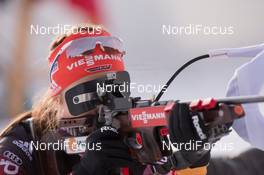 13.12.2014, Hochfilzen, Austria (AUT): Luise Kummer (GER) - IBU world cup biathlon, relay women, Hochfilzen (AUT). www.nordicfocus.com. © Manzoni/NordicFocus. Every downloaded picture is fee-liable.