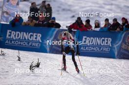 13.12.2014, Hochfilzen, Austria (AUT): Elisa Gasparin (SUI) - IBU world cup biathlon, relay women, Hochfilzen (AUT). www.nordicfocus.com. © Manzoni/NordicFocus. Every downloaded picture is fee-liable.