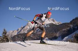 12.12.2014, Hochfilzen, Austria (AUT): Arnd Peiffer (GER) - IBU world cup biathlon, sprint men, Hochfilzen (AUT). www.nordicfocus.com. © Manzoni/NordicFocus. Every downloaded picture is fee-liable.