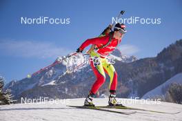 12.12.2014, Hochfilzen, Austria (AUT): Luminita Piscoran (ROU) - IBU world cup biathlon, sprint women, Hochfilzen (AUT). www.nordicfocus.com. © Manzoni/NordicFocus. Every downloaded picture is fee-liable.