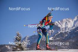 12.12.2014, Hochfilzen, Austria (AUT): Mona Brorsson (SWE) - IBU world cup biathlon, sprint women, Hochfilzen (AUT). www.nordicfocus.com. © Manzoni/NordicFocus. Every downloaded picture is fee-liable.