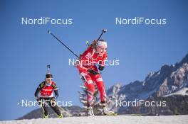 12.12.2014, Hochfilzen, Austria (AUT): Hilde Fenne (NOR) - IBU world cup biathlon, sprint women, Hochfilzen (AUT). www.nordicfocus.com. © Manzoni/NordicFocus. Every downloaded picture is fee-liable.