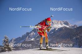 12.12.2014, Hochfilzen, Austria (AUT): Jialin Tang (CHN) - IBU world cup biathlon, sprint women, Hochfilzen (AUT). www.nordicfocus.com. © Manzoni/NordicFocus. Every downloaded picture is fee-liable.