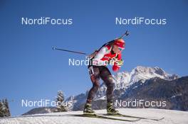 12.12.2014, Hochfilzen, Austria (AUT): Sarah Beaudry (CAN) - IBU world cup biathlon, sprint women, Hochfilzen (AUT). www.nordicfocus.com. © Manzoni/NordicFocus. Every downloaded picture is fee-liable.