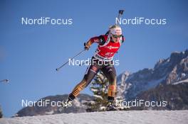 12.12.2014, Hochfilzen, Austria (AUT): Miriam Goessner (GER) - IBU world cup biathlon, sprint women, Hochfilzen (AUT). www.nordicfocus.com. © Manzoni/NordicFocus. Every downloaded picture is fee-liable.
