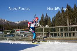 21.12.2014, Pokljuka, Slovenia (SLO): Dmitry Malyshko (RUS) - IBU world cup biathlon, mass men, Pokljuka (SLO). www.nordicfocus.com. © Manzoni/NordicFocus. Every downloaded picture is fee-liable.