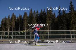 21.12.2014, Pokljuka, Slovenia (SLO): Susan Dunklee (USA) - IBU world cup biathlon, mass women, Pokljuka (SLO). www.nordicfocus.com. © Manzoni/NordicFocus. Every downloaded picture is fee-liable.