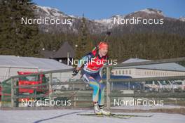 21.12.2014, Pokljuka, Slovenia (SLO): Juliya Dzhyma (UKR) - IBU world cup biathlon, mass women, Pokljuka (SLO). www.nordicfocus.com. © Manzoni/NordicFocus. Every downloaded picture is fee-liable.