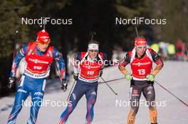 20.12.2014, Pokljuka, Slovenia (SLO): Lowell Bailey (USA) - IBU world cup biathlon, pursuit men, Pokljuka (SLO). www.nordicfocus.com. © Manzoni/NordicFocus. Every downloaded picture is fee-liable.