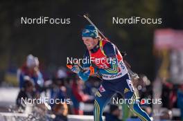 20.12.2014, Pokljuka, Slovenia (SLO): Fredrik Lindstroem (SWE) - IBU world cup biathlon, pursuit men, Pokljuka (SLO). www.nordicfocus.com. © Manzoni/NordicFocus. Every downloaded picture is fee-liable.