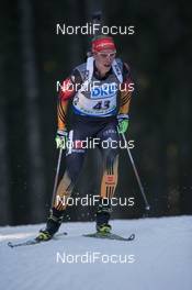 19.12.2014, Pokljuka, Slovenia (SLO): Daniel Boehm (GER) - IBU world cup biathlon, sprint men, Pokljuka (SLO). www.nordicfocus.com. © Manzoni/NordicFocus. Every downloaded picture is fee-liable.