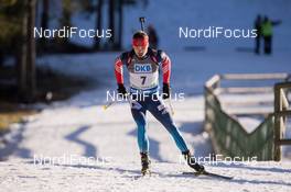 19.12.2014, Pokljuka, Slovenia (SLO): Anton Shipulin (RUS) - IBU world cup biathlon, sprint men, Pokljuka (SLO). www.nordicfocus.com. © Manzoni/NordicFocus. Every downloaded picture is fee-liable.