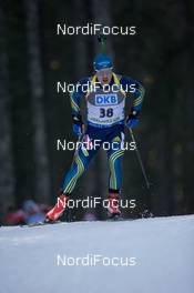 19.12.2014, Pokljuka, Slovenia (SLO): Tobias Arwidson (SWE) - IBU world cup biathlon, sprint men, Pokljuka (SLO). www.nordicfocus.com. © Manzoni/NordicFocus. Every downloaded picture is fee-liable.