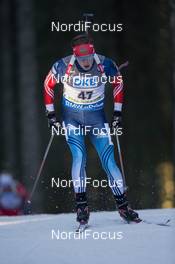 19.12.2014, Pokljuka, Slovenia (SLO): Maxim Tsvetkov (RUS) - IBU world cup biathlon, sprint men, Pokljuka (SLO). www.nordicfocus.com. © Manzoni/NordicFocus. Every downloaded picture is fee-liable.