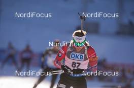 19.12.2014, Pokljuka, Slovenia (SLO): Erlend Bjoentegaard (NOR) - IBU world cup biathlon, sprint men, Pokljuka (SLO). www.nordicfocus.com. © Manzoni/NordicFocus. Every downloaded picture is fee-liable.