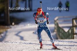 19.12.2014, Pokljuka, Slovenia (SLO): Ondrej Moravec (CZE) - IBU world cup biathlon, sprint men, Pokljuka (SLO). www.nordicfocus.com. © Manzoni/NordicFocus. Every downloaded picture is fee-liable.