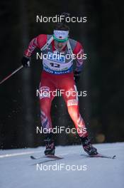 19.12.2014, Pokljuka, Slovenia (SLO): Emil Hegle Svendsen (NOR) - IBU world cup biathlon, sprint men, Pokljuka (SLO). www.nordicfocus.com. © Manzoni/NordicFocus. Every downloaded picture is fee-liable.
