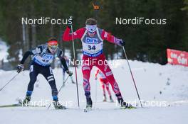 19.12.2014, Pokljuka, Slovenia (SLO): Tarjei Boe (NOR) - IBU world cup biathlon, sprint men, Pokljuka (SLO). www.nordicfocus.com. © Manzoni/NordicFocus. Every downloaded picture is fee-liable.