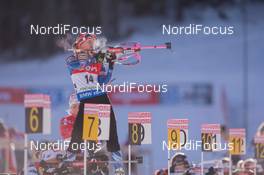 18.12.2014, Pokljuka, Slovenia (SLO): Veronika Vitkova (CZE) - IBU world cup biathlon, sprint women, Pokljuka (SLO). www.nordicfocus.com. © Manzoni/NordicFocus. Every downloaded picture is fee-liable.